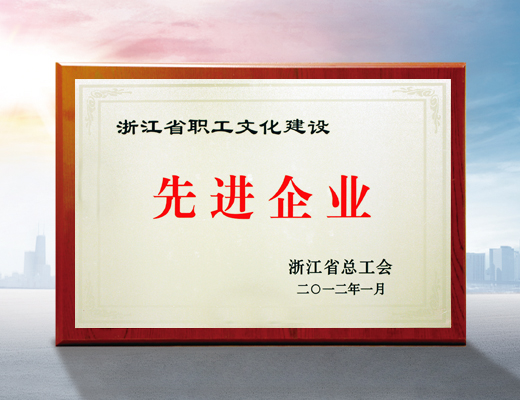 浙江省職工文化建設先進企業